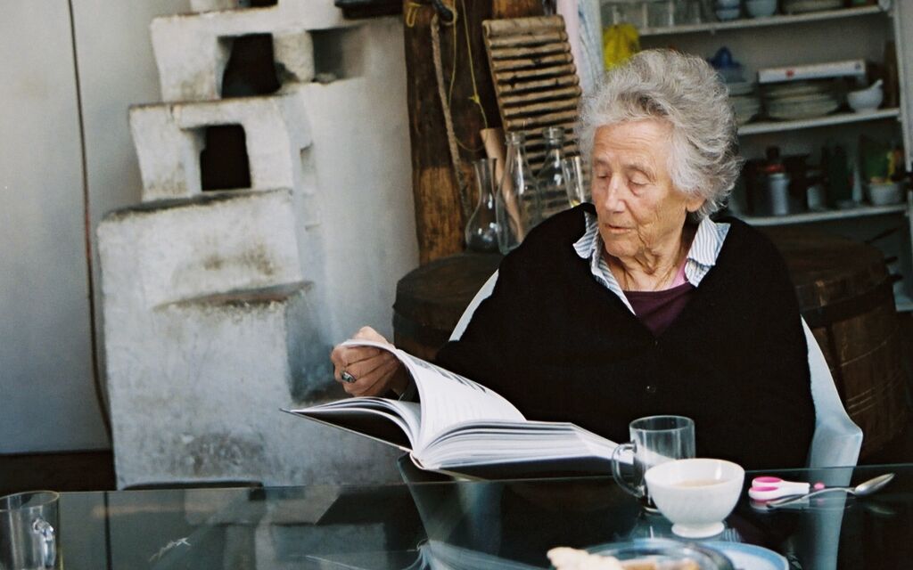 Erica Pedretti In Ihrem Wohnhaus In Celerina 2019 Museo Arte Coira 419a5