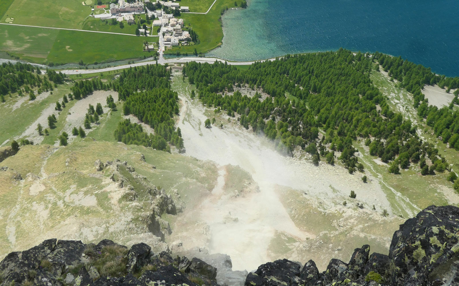 Sils Baselgia Schuttfächer  W 1600  H 0 Ccb97