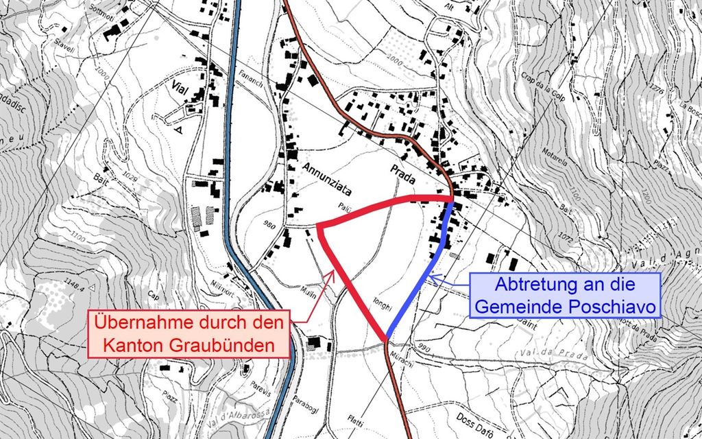 Situation Strassenabtretung Poschiavo  W 1200  H 0 047a6