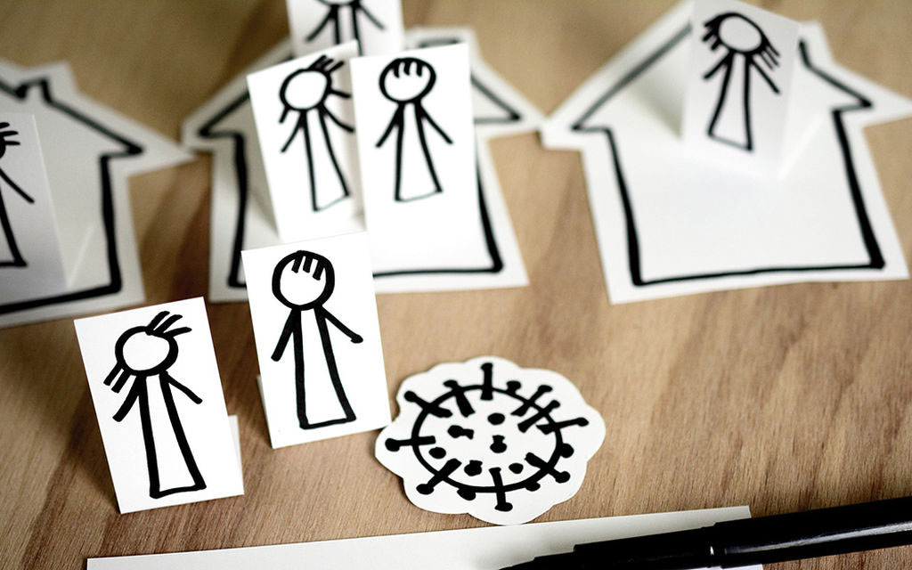 Corona Quarantena A0559