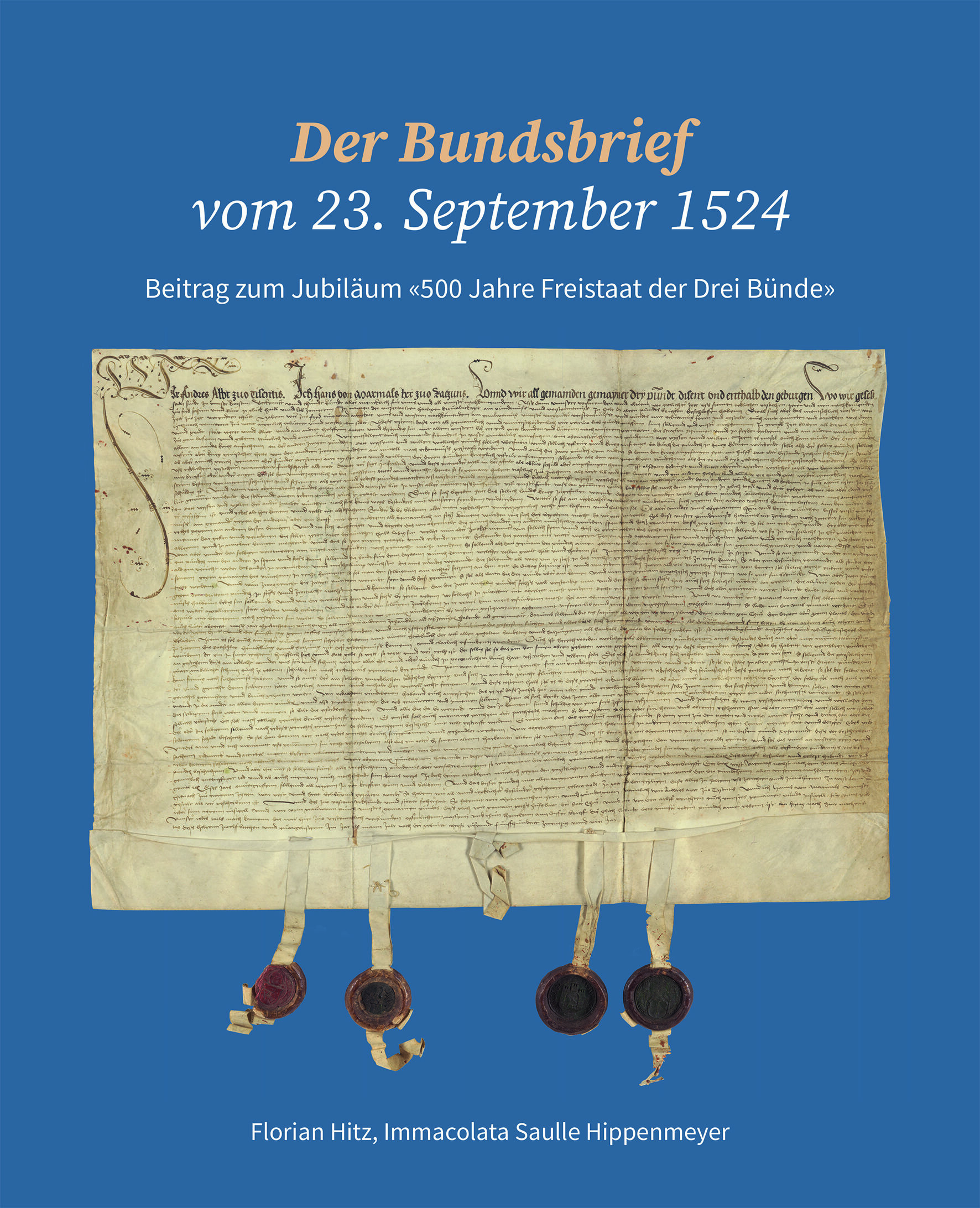 500 Jahre Bundsbrief Buchcover Somedia 7d45e