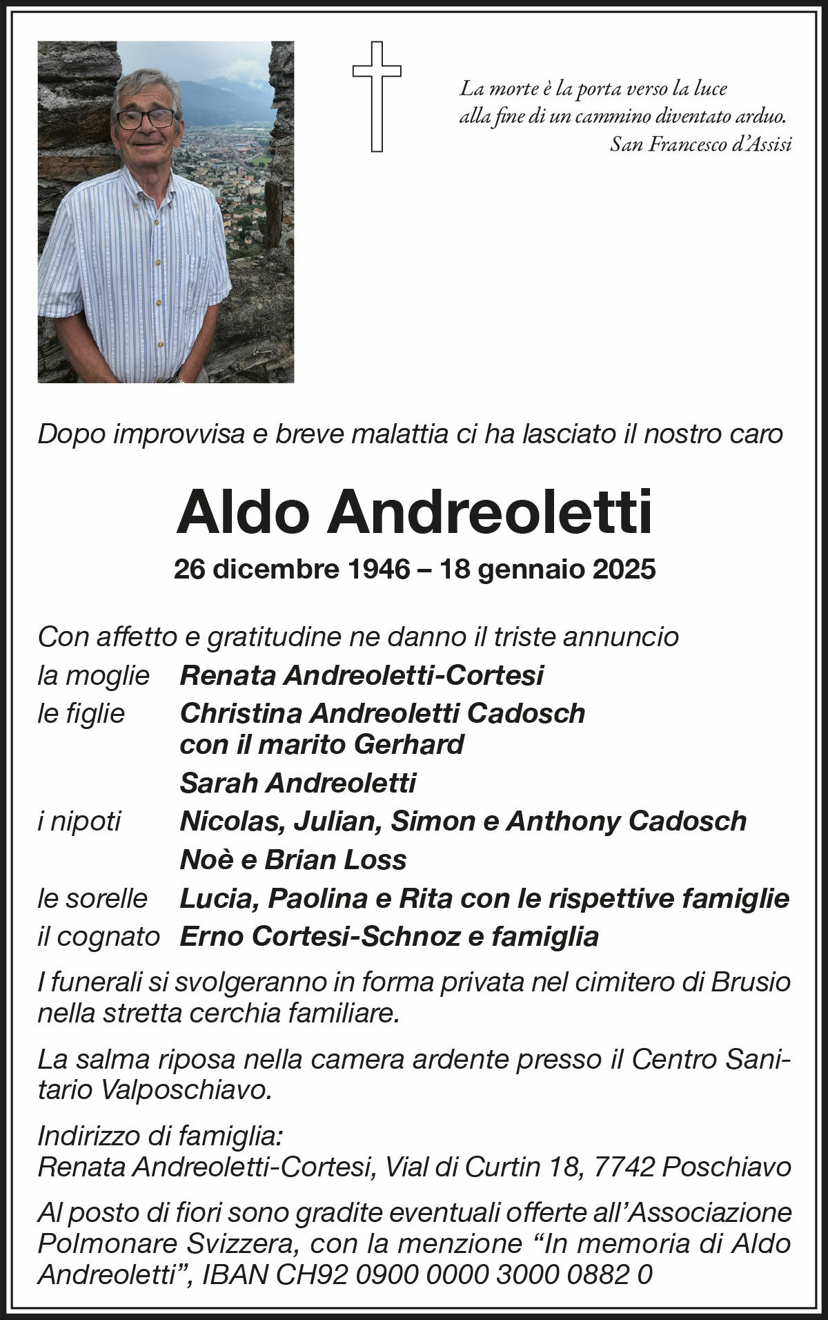 Aldo annuncio 91749