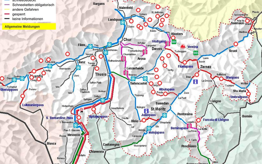 CArtina Grigioni Strade Chiuse F5d5e