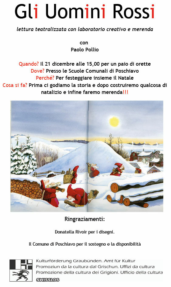 Gli Uomini Rossi Locandina Poschiavo 268e8