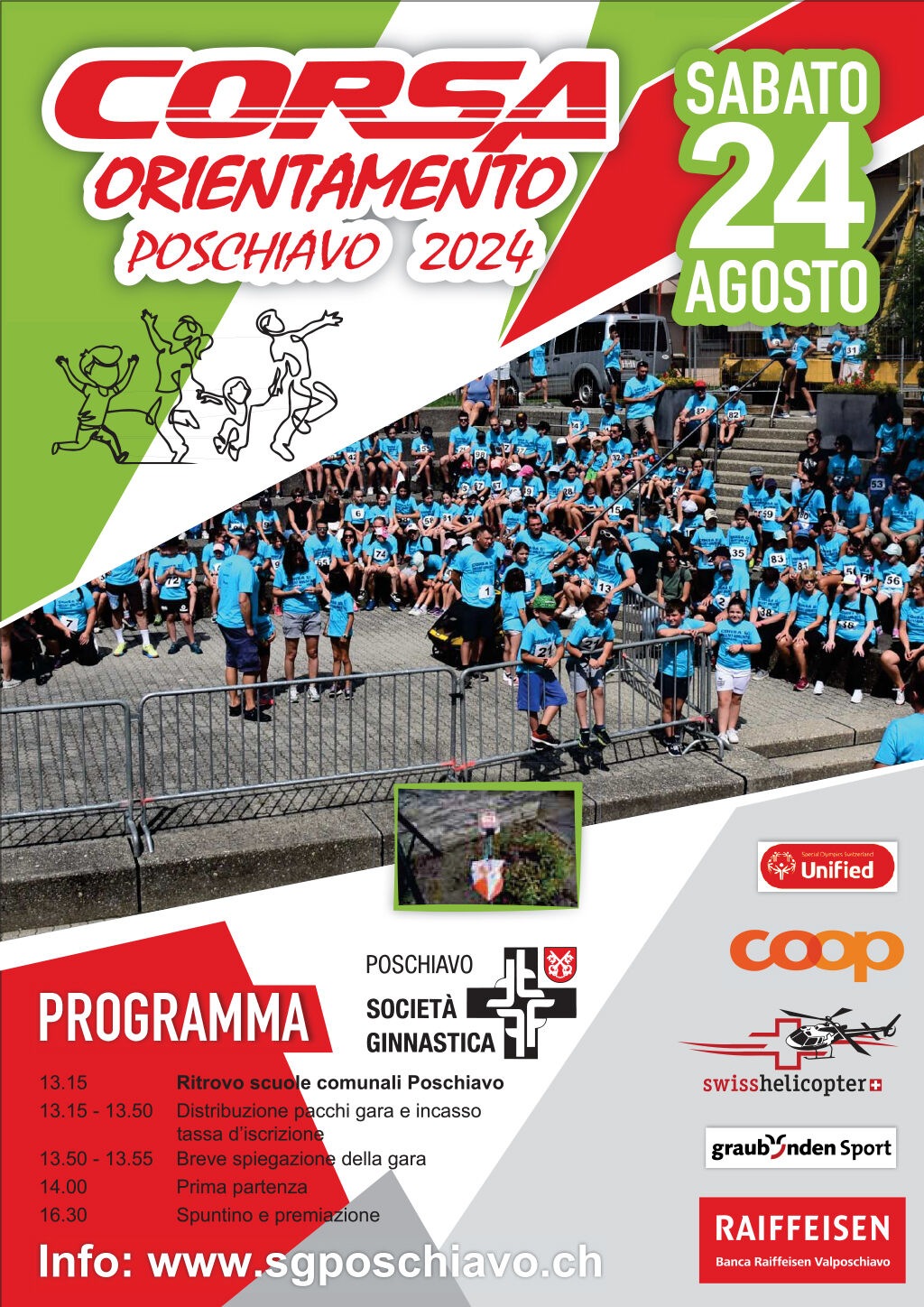 Locandina corsa orientamento 367fa