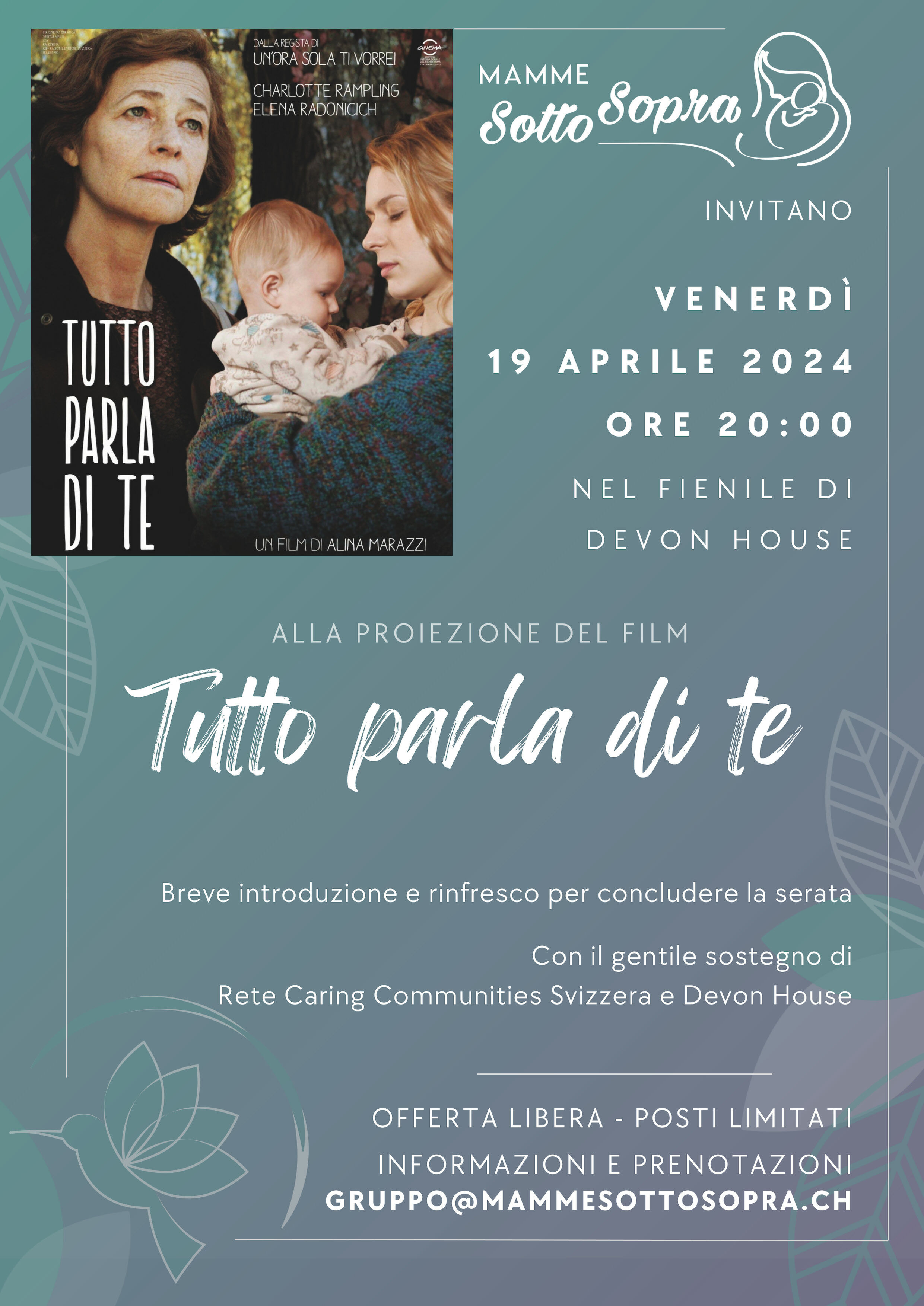 Mamme SottoSopra Film Tutto parla di te GI 45b4f