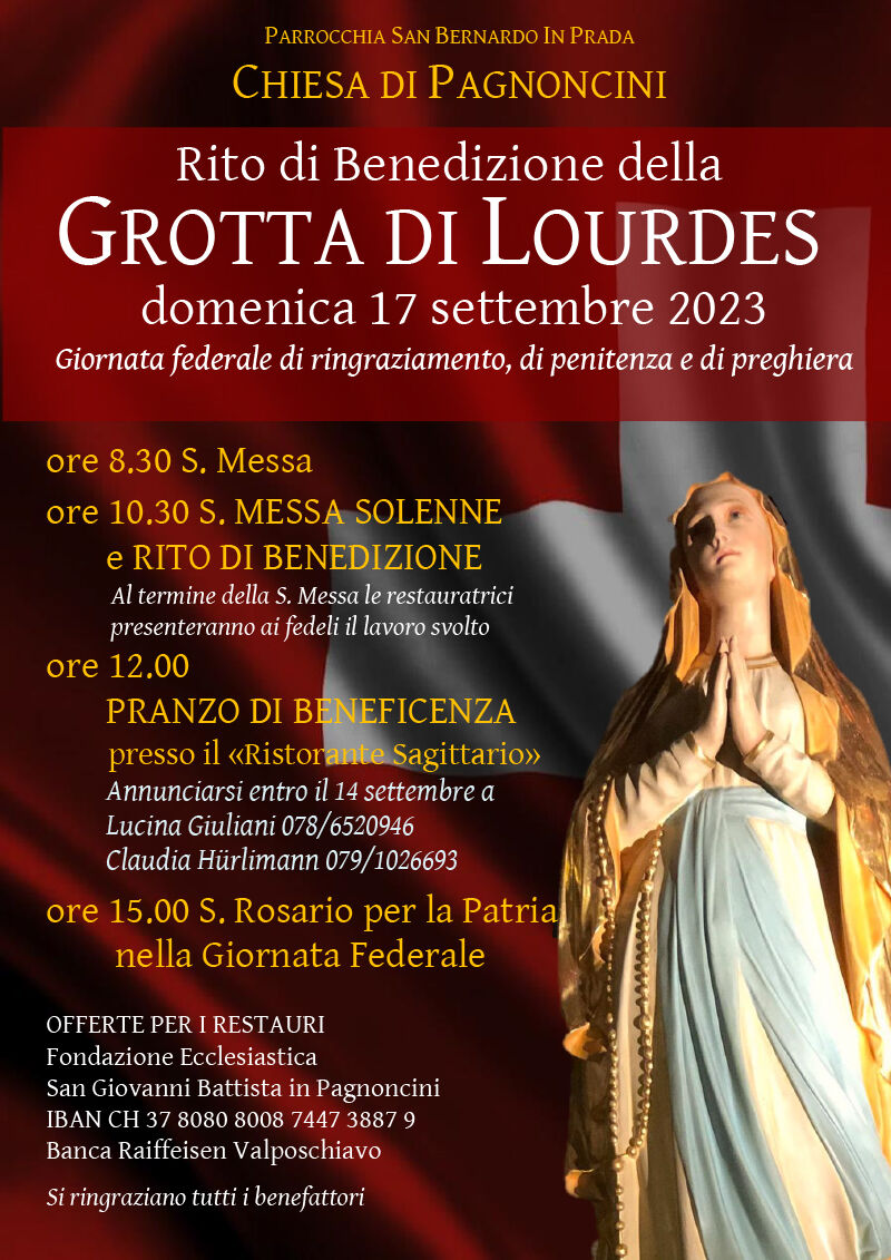 Pagnoncini Lourdes locandina fcebd