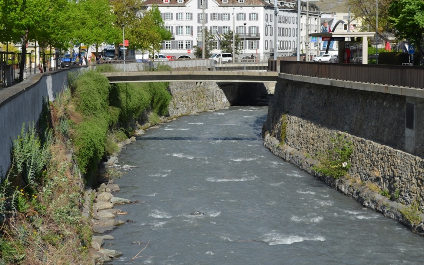 Plessur Chur Coira Fiume B9122