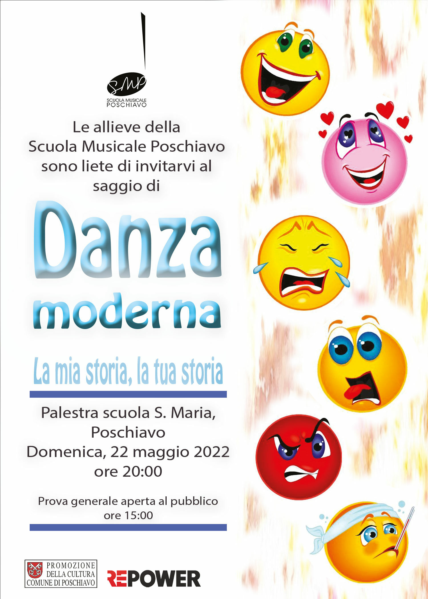 Saggio Danza TIP locandina afcce