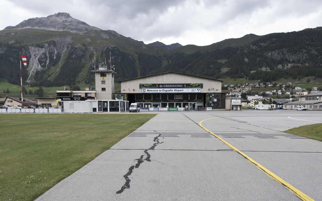 Aeroporto Samedan E9899