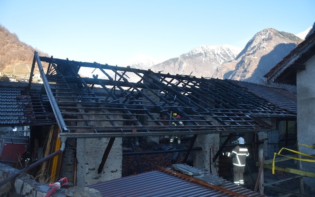 Incendio Roveredo Gennaio 2018 02 B2449