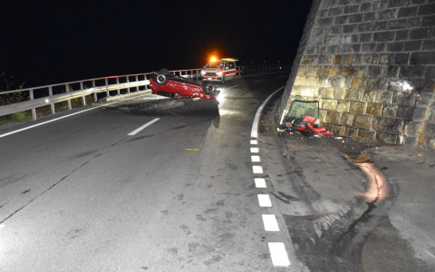Incidente stradale nella notte a Le Prese Incidente stradale nella notte a Le Prese