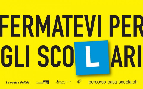 Inizio scuole 2022 - Fermatevi per gli scolari