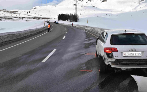 Bivio: incidente con una persona ferita
