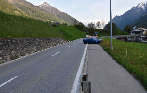 Incidente a Poschiavo: pericolo per un pedone