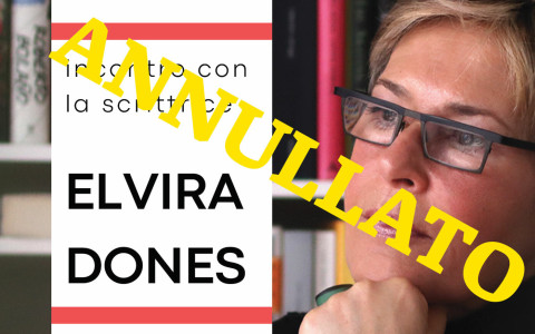 Annullato l’incontro con Elvira Dones