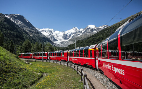 Niente treni sulla linea Bernina per una settimana
