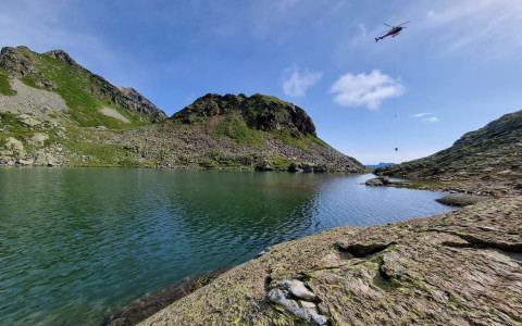 La grappa che dorme sul fondo del lago