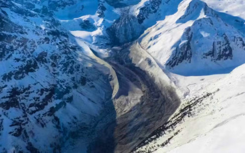 Grossa frana in Engadina senza gravi conseguenze