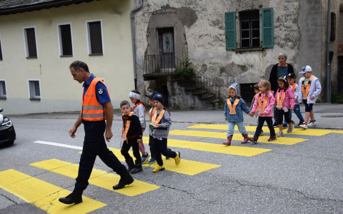 Educazione stradale SI Brusio: le foto