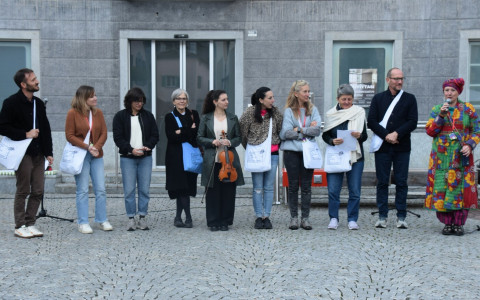 Emozioni per l'anteprima del festival letterario 