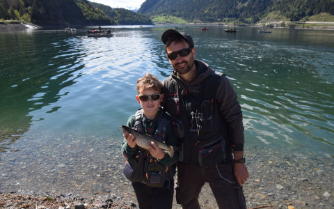 Apertura delle pesca in Vaposchiavo: le foto