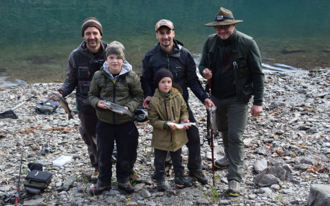 1° giorno di pesca: le foto