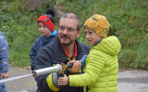 SI Brusio: visita ai pompieri