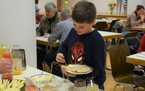 A colazione con il mondo: le foto