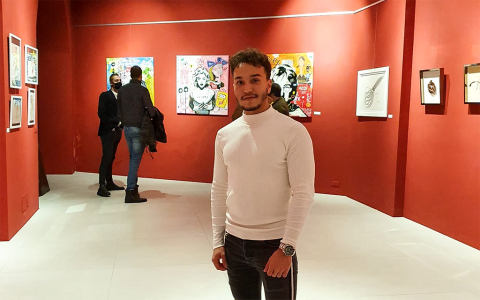 Federico Lopes espone a Milano