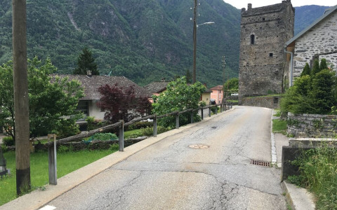 La strada per Verdabbio verrà sistemata