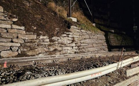 Domenica mattina ferrovia di nuovo aperta