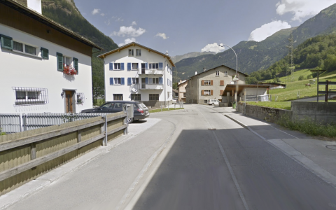 Chiusura della strada a Raviscé Chiusura della strada a Raviscé