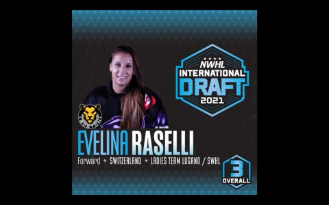 Evelina Raselli «draftata» dai The Boston Pride