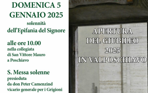 Apertura Anno Giubilare in Valposchiavo