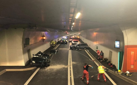 Scontro frontale su A13 a Roveredo