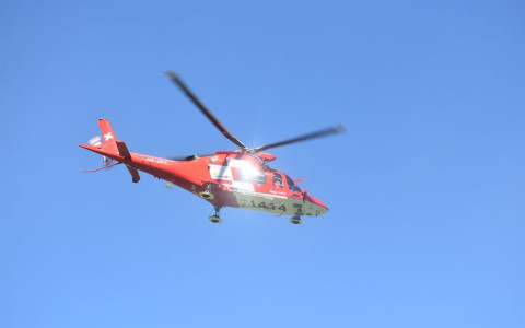 Incidente sul lavoro lungo la strada di Viano