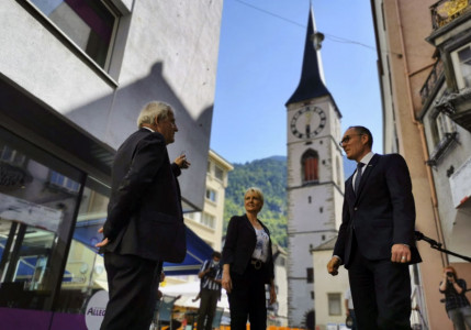 I Presidenti delle Camere federali nei Grigioni I Presidenti delle Camere federali nei Grigioni