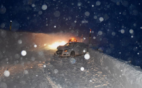 Incidente frontale sul Passo del Bernina