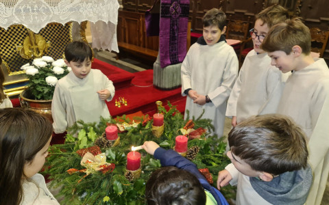 I ragazzi di Brusio e l’Avvento: le foto
