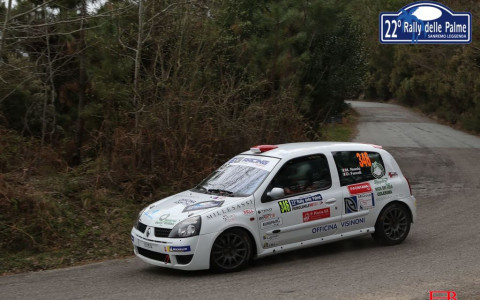 Nussio/Fancoli secondi  al Rally delle Palme