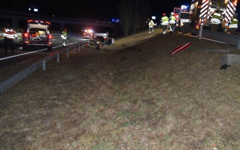 Automobile si ribalta a Lostallo