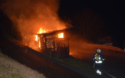 Tre incendi fra Scharans e Thusis