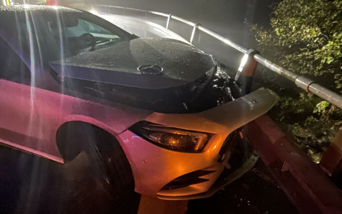 Incidente e poi frana sulla strada del Bernina