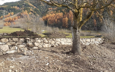 TERRA NOSTRA recupera 200 mq di muri a secco