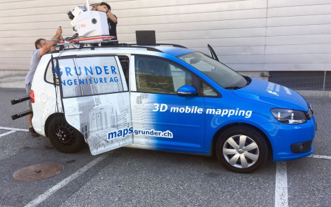 Riprese georefenziate della rete stradale