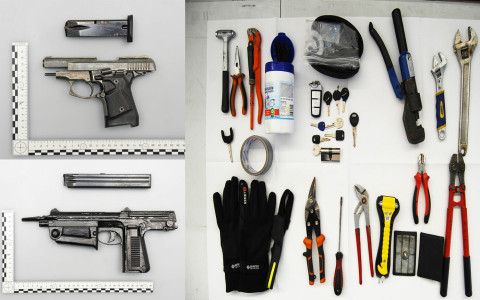 Sequestrate armi da fuoco a Martina