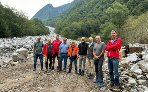 Post alluvione: situazione nella Regione Moesa