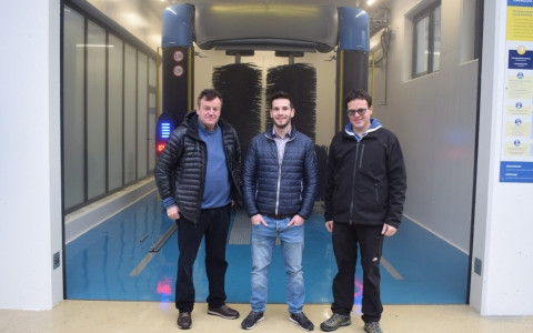 Inaugurazione dei nuovi autolavaggi Garage Heis
