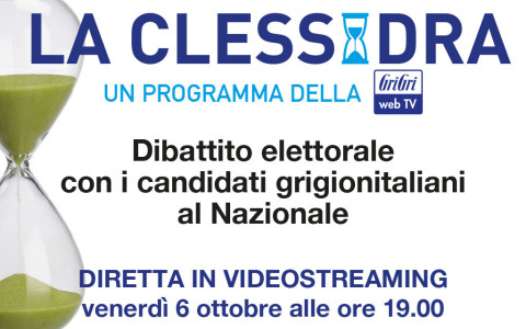 Dibattito live con i nostri candidati al Nazionale